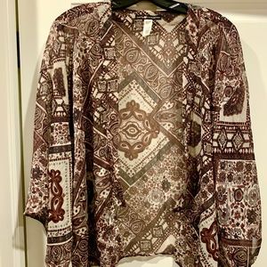 Printed Lightweight Kimono